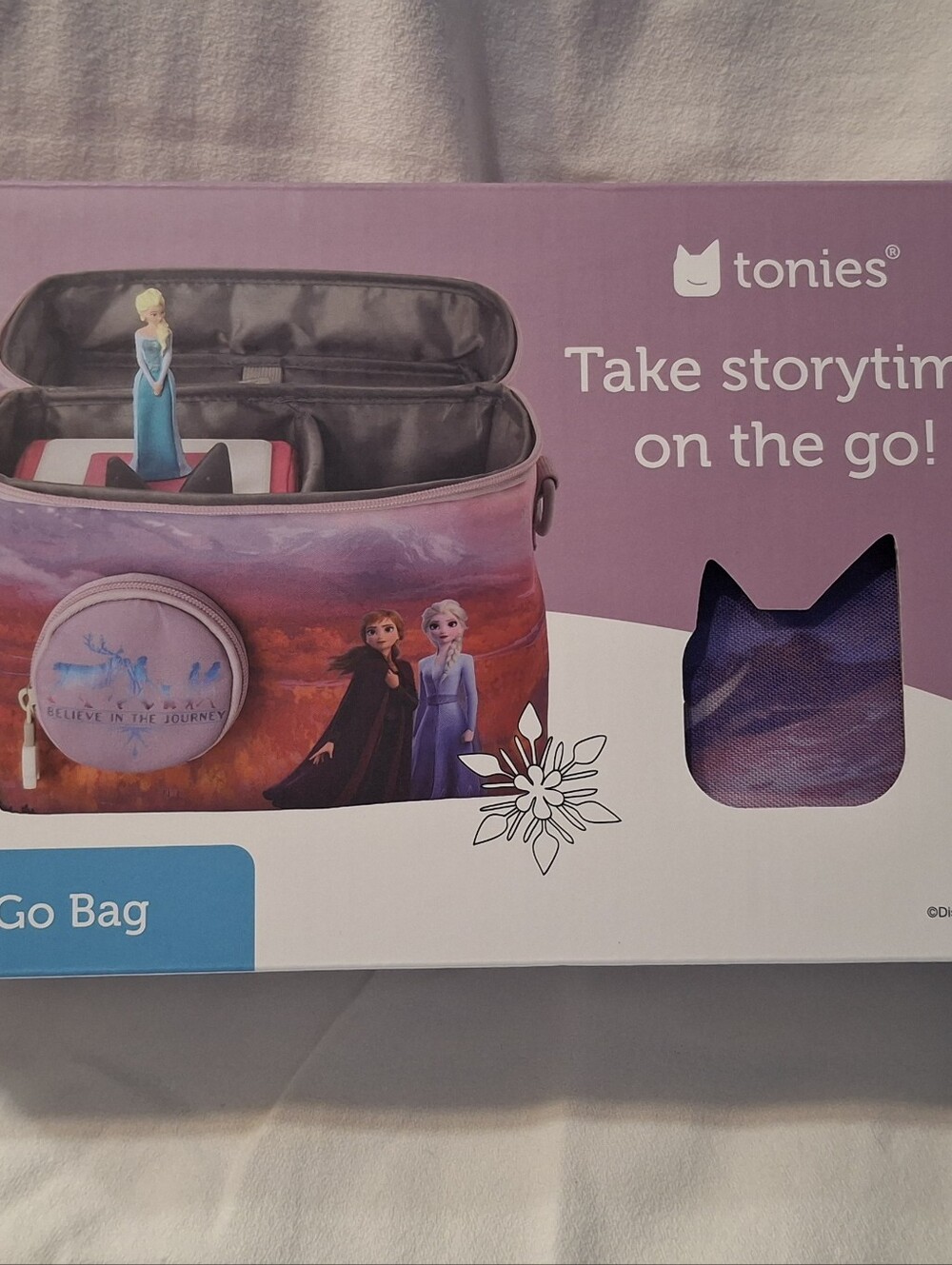 NEW Tonies Disney Frozen Listen And Go Bag